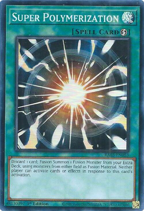 Super Polymerization [RA03-EN053] Super Rare | Cracking-Singles