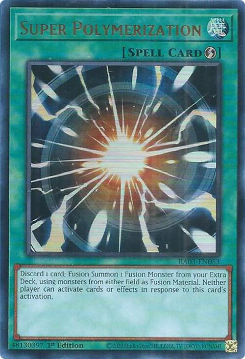 Super Polymerization (UR) [RA03-EN053] Ultra Rare | Cracking-Singles