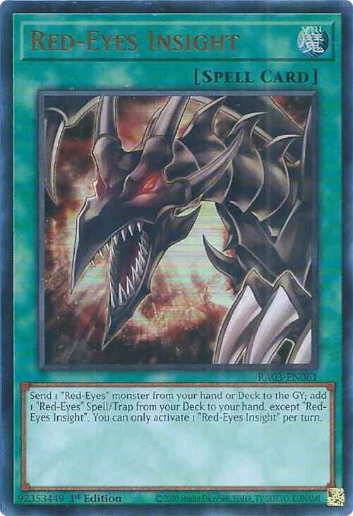 Red-Eyes Insight (UR) [RA03-EN061] Ultra Rare | Cracking-Singles