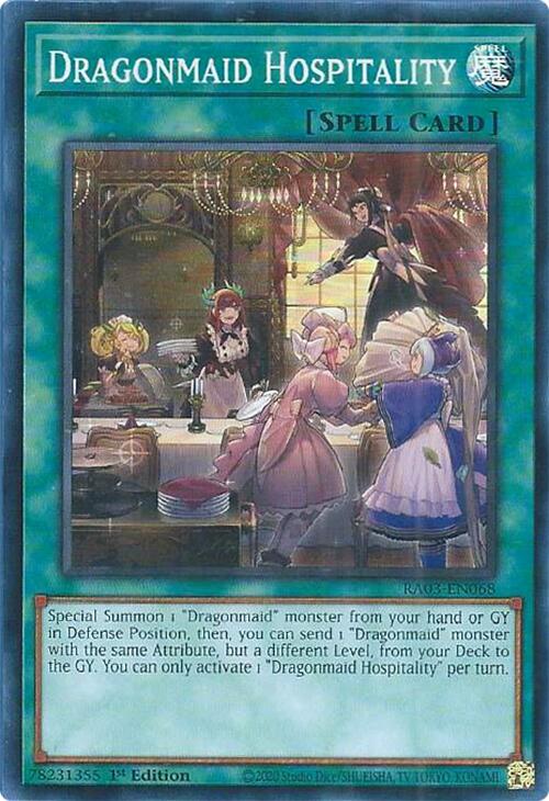 Dragonmaid Hospitality [RA03-EN068] Super Rare | Cracking-Singles