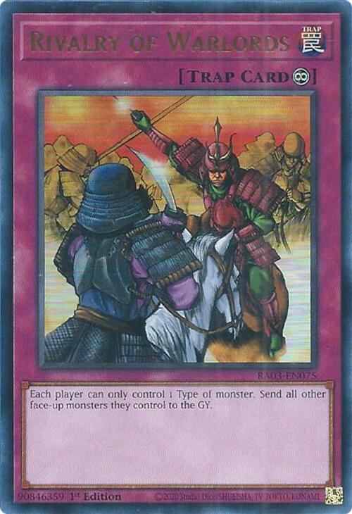 Rivalry of Warlords (UR) [RA03-EN075] Ultra Rare | Cracking-Singles