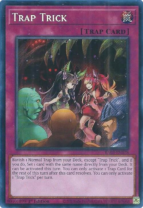 Trap Trick (Secret Rare) [RA03-EN078] Secret Rare | Cracking-Singles