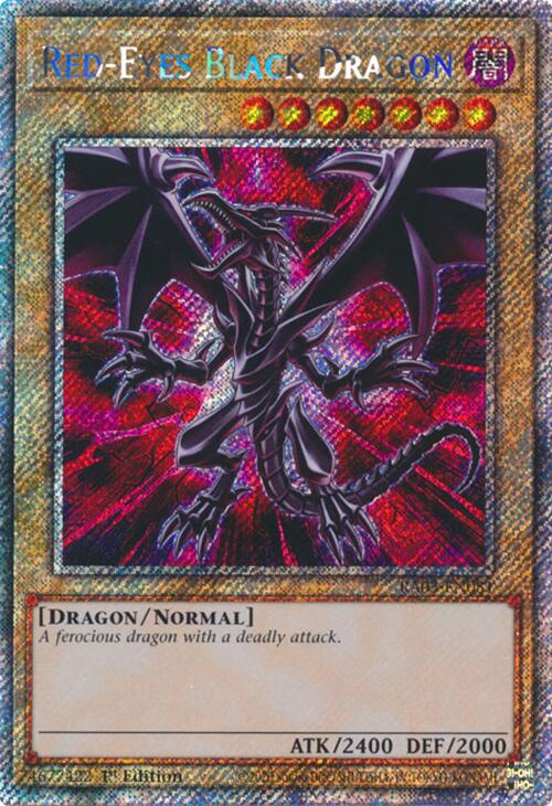 Red-Eyes Black Dragon (Platinum Secret Rare) [RA03-EN081] Platinum Secret Rare | Cracking-Singles
