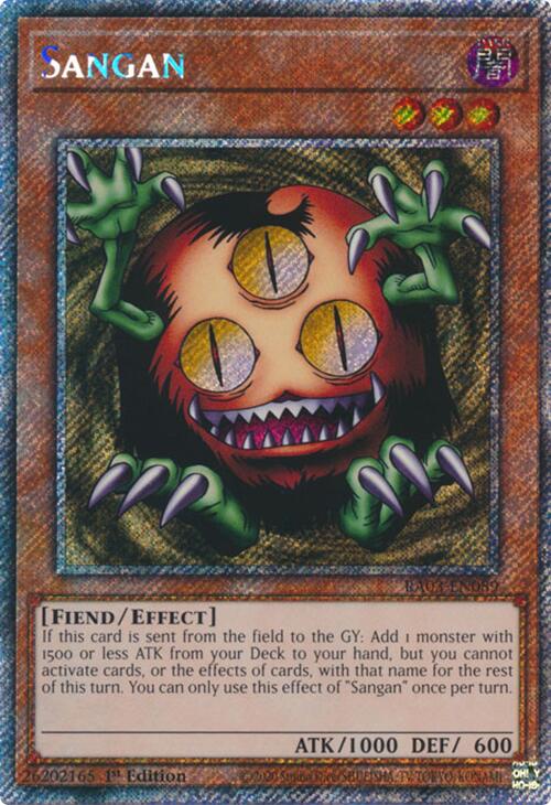 Sangan (Platinum Secret Rare) [RA03-EN089] Platinum Secret Rare | Cracking-Singles
