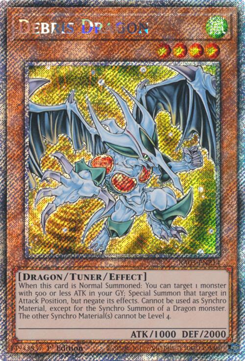 Debris Dragon (Platinum Secret Rare) [RA03-EN214] Platinum Secret Rare | Cracking-Singles
