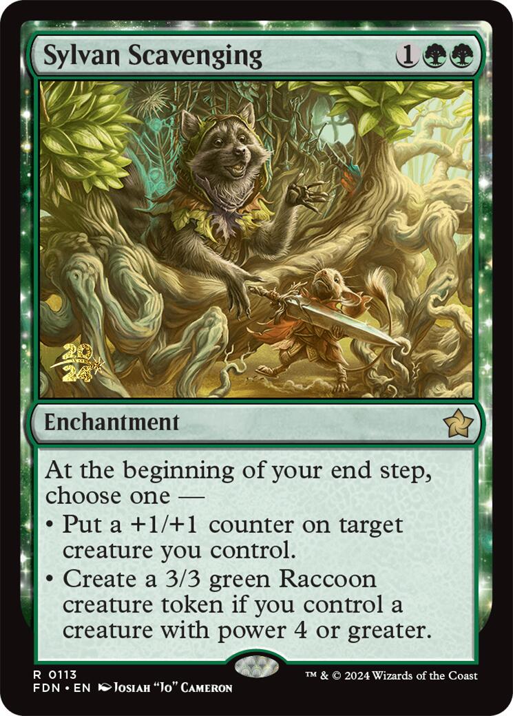 Sylvan Scavenging [Foundations Prerelease Promos] | Cracking-Singles
