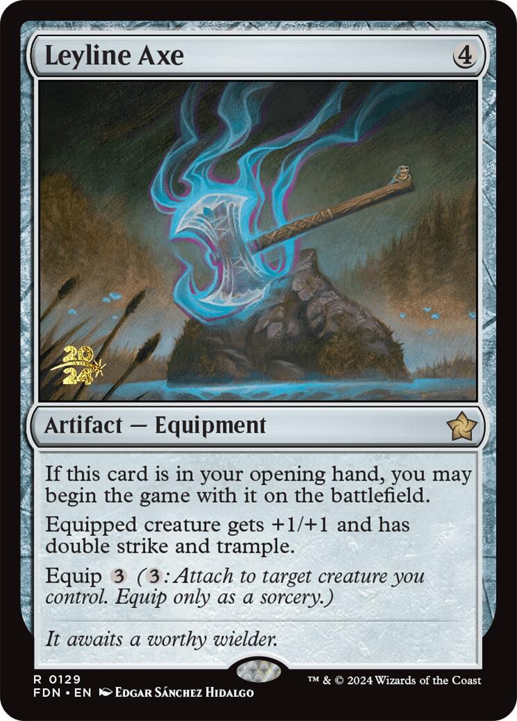 Leyline Axe [Foundations Prerelease Promos] | Cracking-Singles