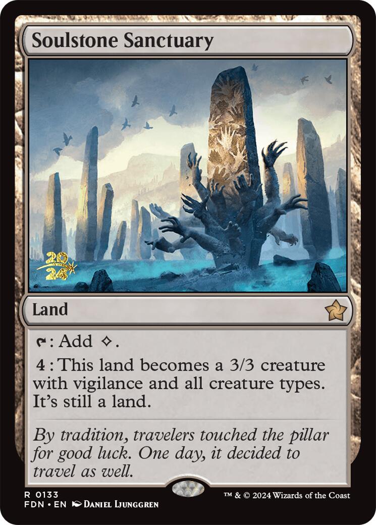 Soulstone Sanctuary [Foundations Prerelease Promos] | Cracking-Singles