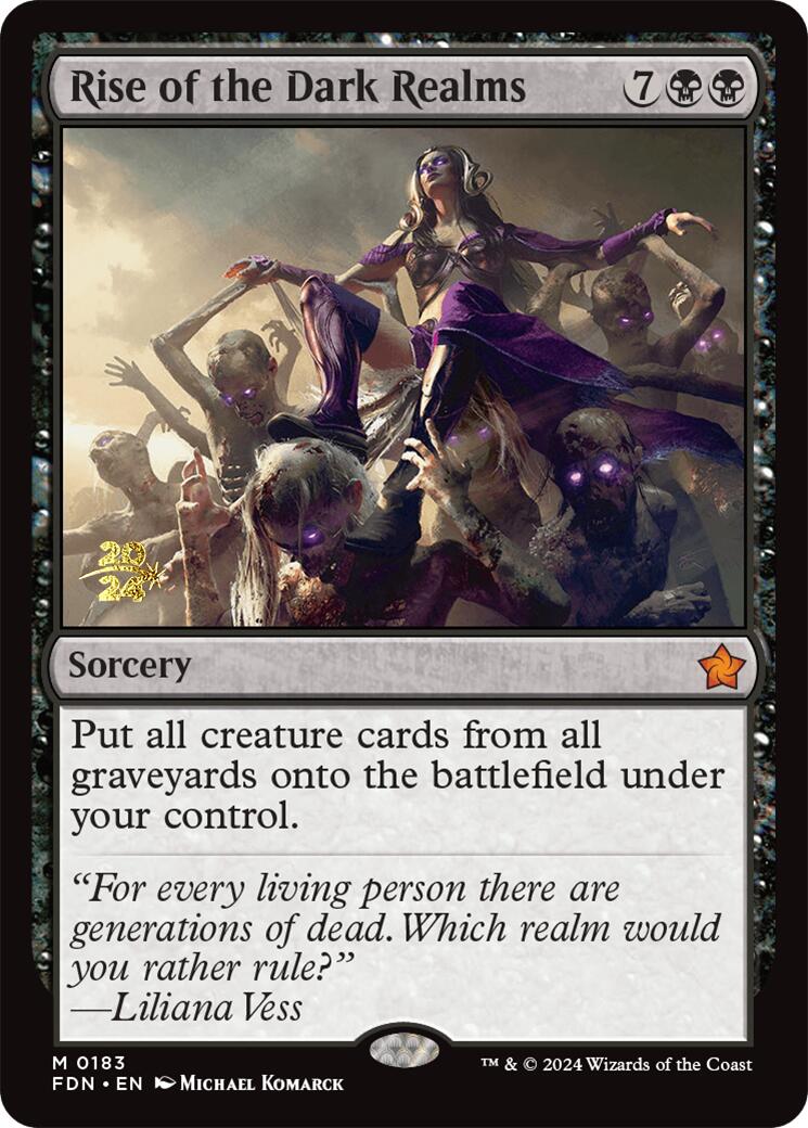 Rise of the Dark Realms [Foundations Prerelease Promos] | Cracking-Singles