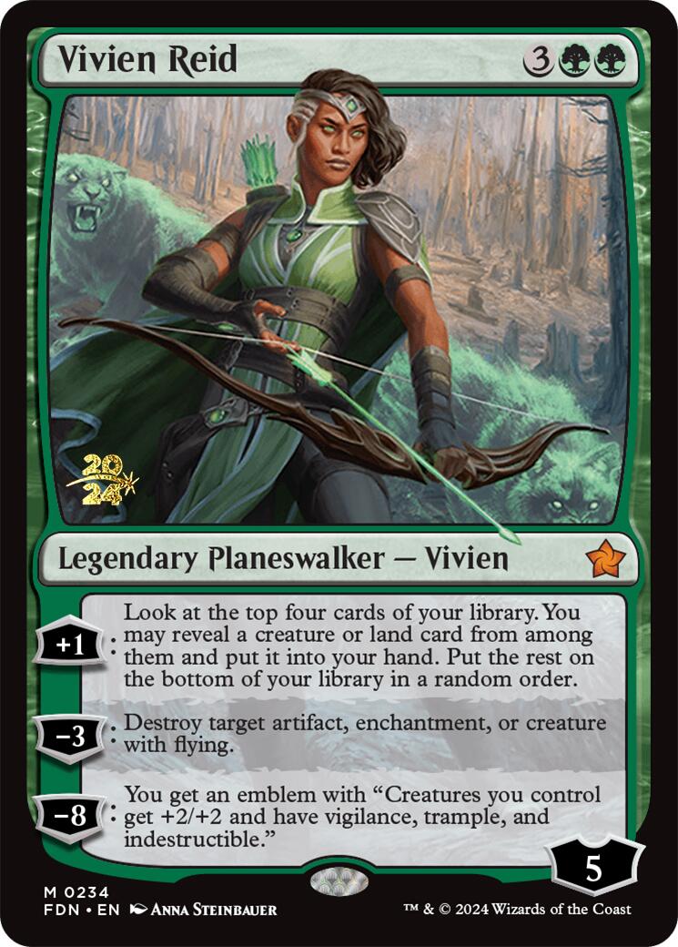 Vivien Reid [Foundations Prerelease Promos] | Cracking-Singles