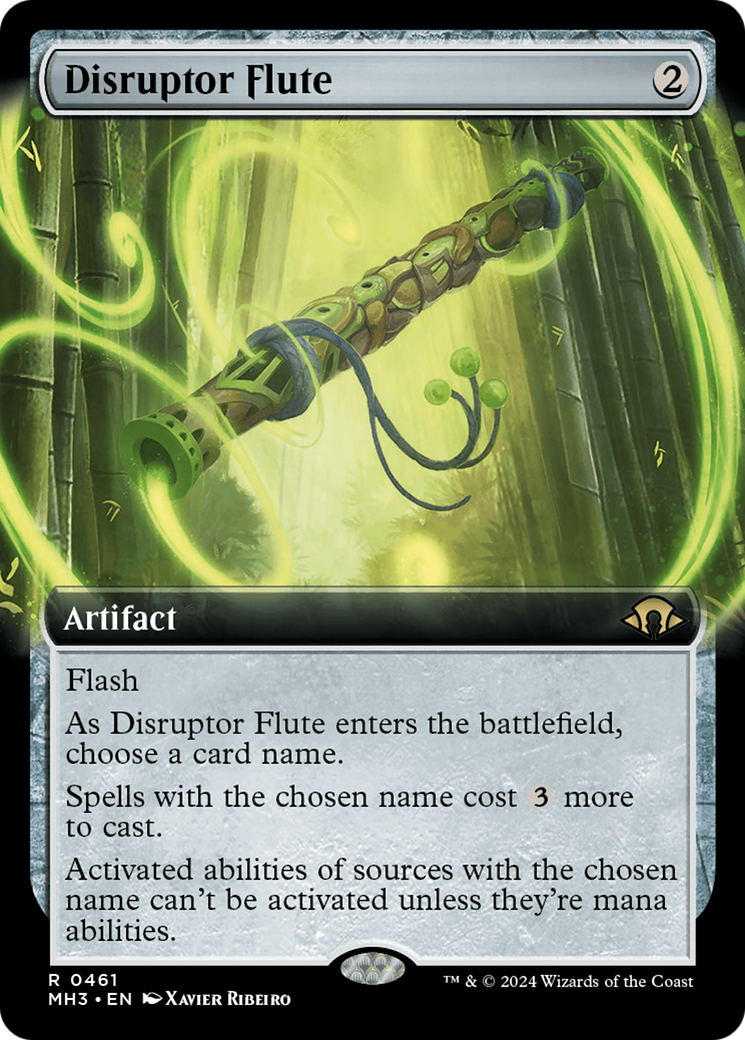 Disruptor Flute (Extended Art) [Modern Horizons 3] | Cracking-Singles