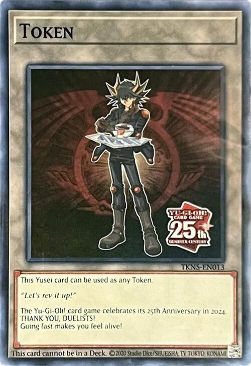 Token: Yusei [TKN5-EN013] Super Rare | Cracking-Singles