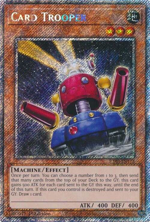 Card Trooper (Platinum Secret Rare) [RA03-EN172] Platinum Secret Rare | Cracking-Singles