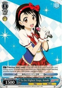 To the Highest Stage, Kosaki (NK/W30-PE05 PR) (Promo) [NISEKOI -False Love-] | Cracking-Singles
