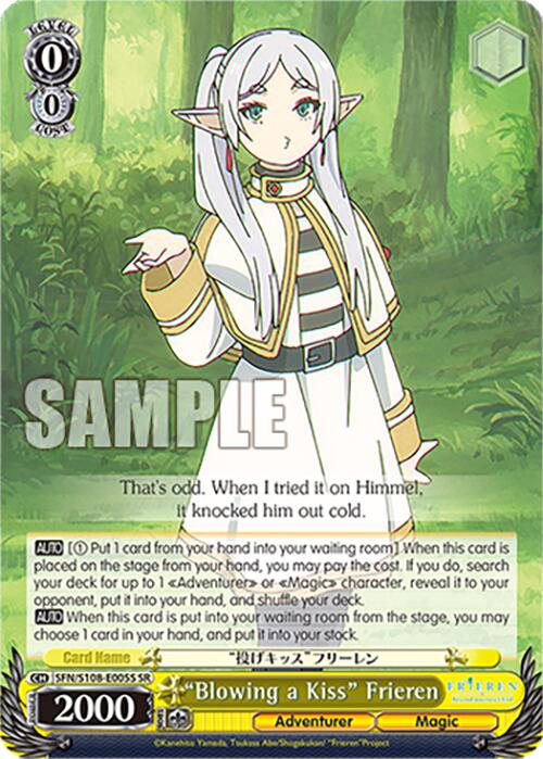 "Blowing a Kiss" Frieren [Frieren: Beyond Journey's End] | Cracking-Singles