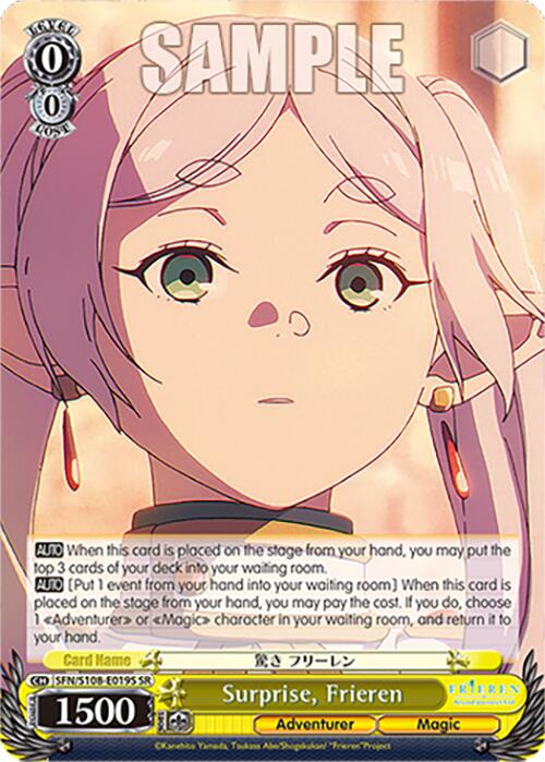 Surprise, Frieren [Frieren: Beyond Journey's End] | Cracking-Singles