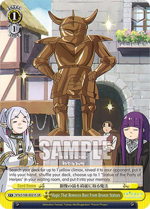 Magic That Removes Rust From Bronze Statues [Frieren: Beyond Journey's End] | Cracking-Singles