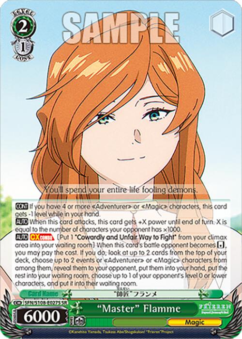 "Master" Flamme [Frieren: Beyond Journey's End] | Cracking-Singles