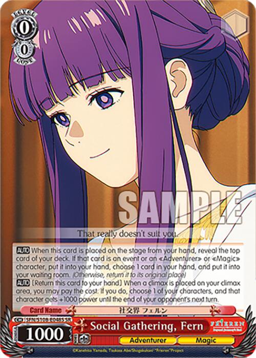 Social Gathering, Fern [Frieren: Beyond Journey's End] | Cracking-Singles