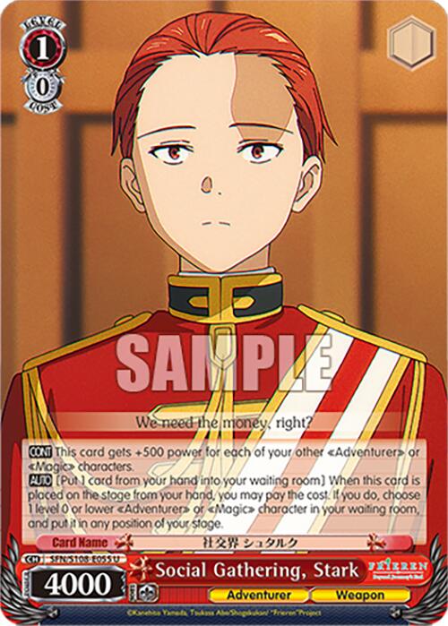 Social Gathering, Stark [Frieren: Beyond Journey's End] | Cracking-Singles