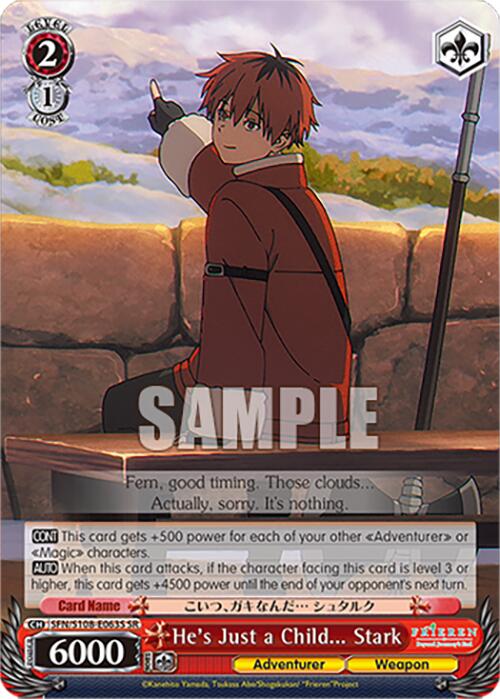 He's Just a Child... Stark [Frieren: Beyond Journey's End] | Cracking-Singles