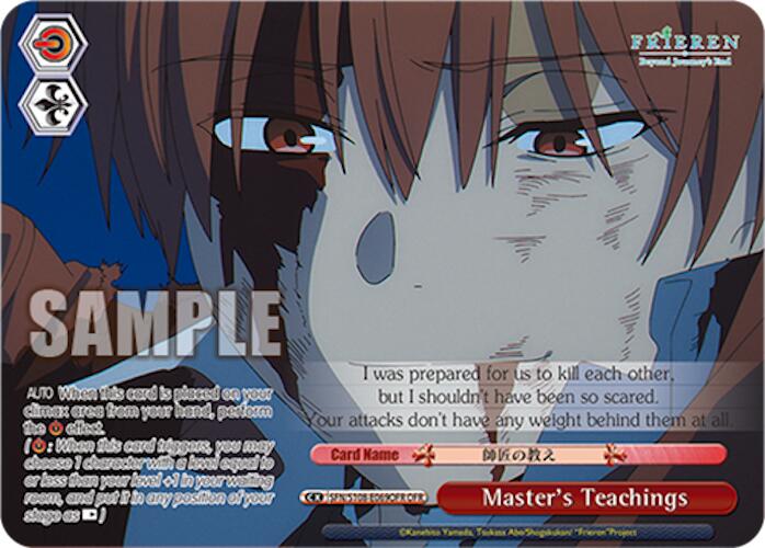 Master's Teachings [Frieren: Beyond Journey's End] | Cracking-Singles