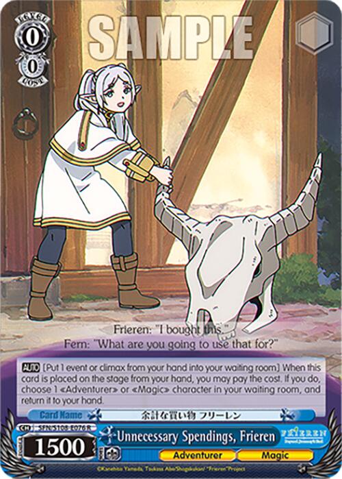 Unnecessary Spendings, Frieren [Frieren: Beyond Journey's End] | Cracking-Singles