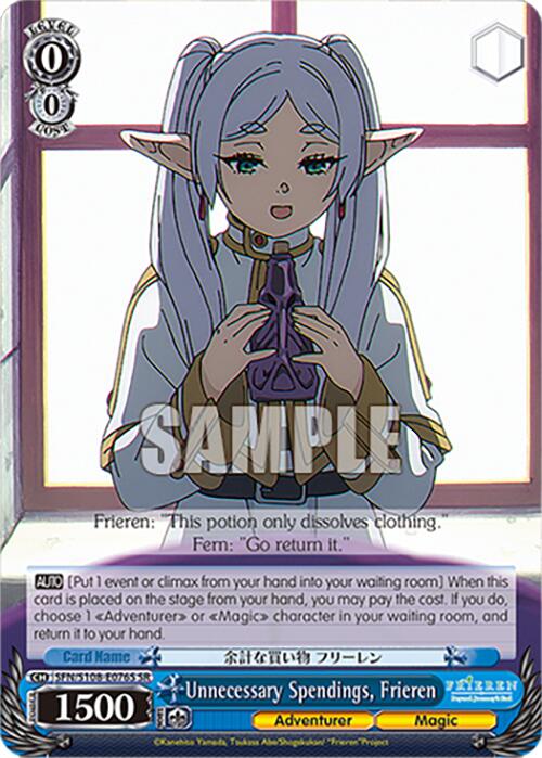 Unnecessary Spendings, Frieren [Frieren: Beyond Journey's End] | Cracking-Singles