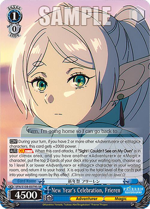 New Year's Celebration, Frieren [Frieren: Beyond Journey's End] | Cracking-Singles