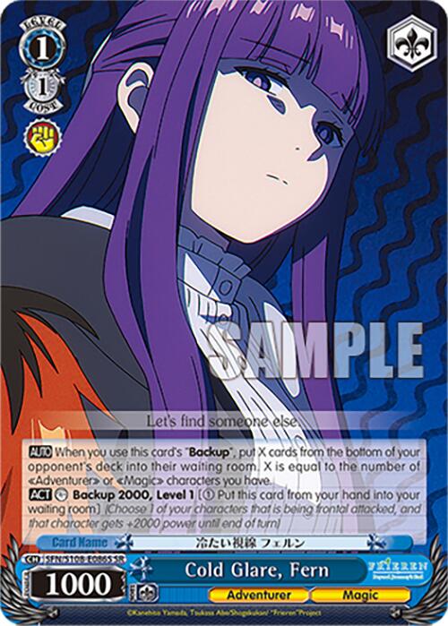 Cold Glare, Fern [Frieren: Beyond Journey's End] | Cracking-Singles