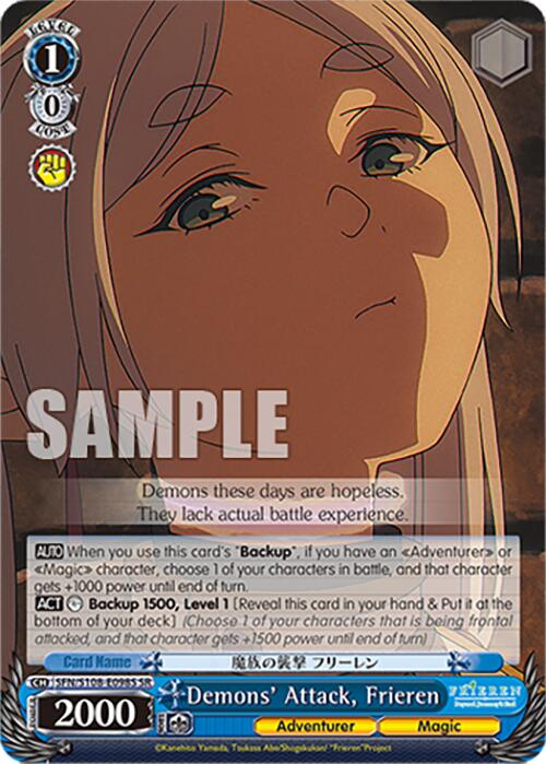 Demons' Attack, Frieren [Frieren: Beyond Journey's End] | Cracking-Singles