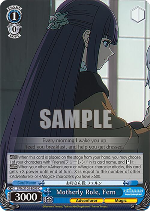Motherly Role, Fern [Frieren: Beyond Journey's End] | Cracking-Singles