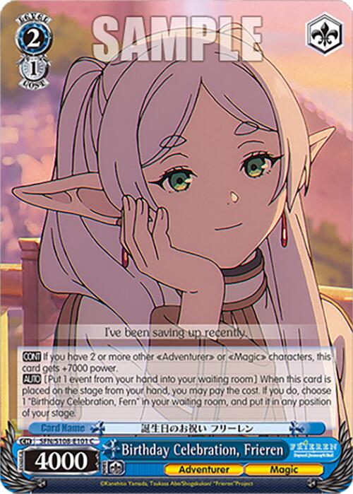 Birthday Celebration, Frieren [Frieren: Beyond Journey's End] | Cracking-Singles