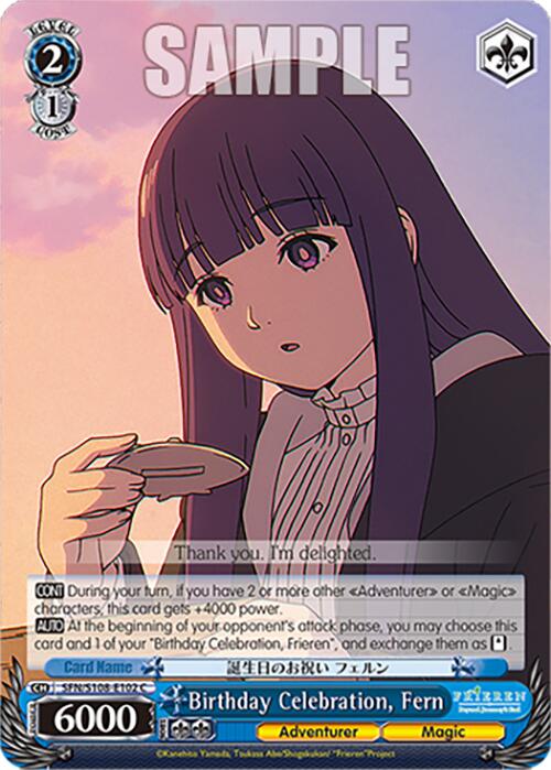 Birthday Celebration, Fern [Frieren: Beyond Journey's End] | Cracking-Singles