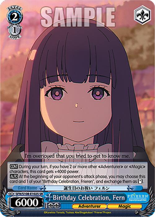 Birthday Celebration, Fern [Frieren: Beyond Journey's End] | Cracking-Singles
