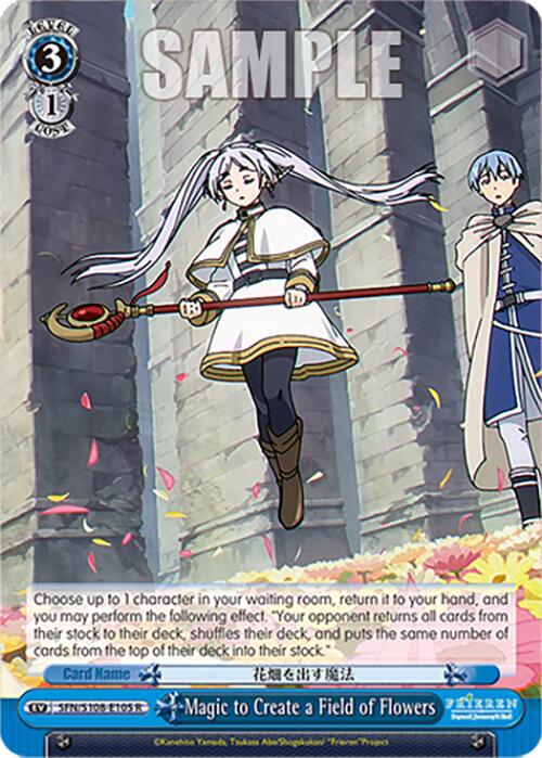 Magic to Create a Field of Flowers [Frieren: Beyond Journey's End] | Cracking-Singles