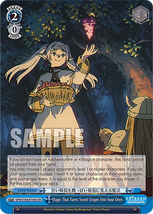 Magic That Turns Sweet Grapes Into Sour Ones [Frieren: Beyond Journey's End] | Cracking-Singles