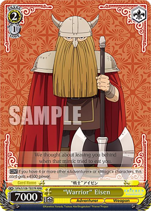 "Warrior" Eisen [Frieren: Beyond Journey's End] | Cracking-Singles