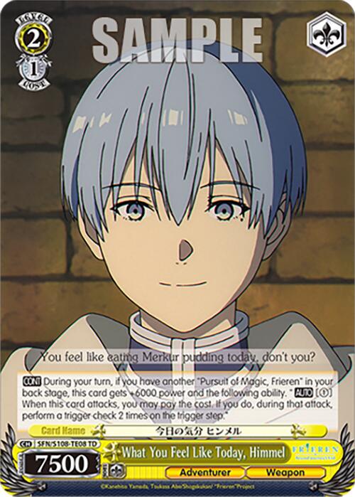 What You Feel Like Today, Himmel [Frieren: Beyond Journey's End] | Cracking-Singles