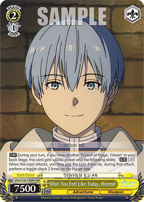 What You Feel Like Today, Himmel [Frieren: Beyond Journey's End] | Cracking-Singles