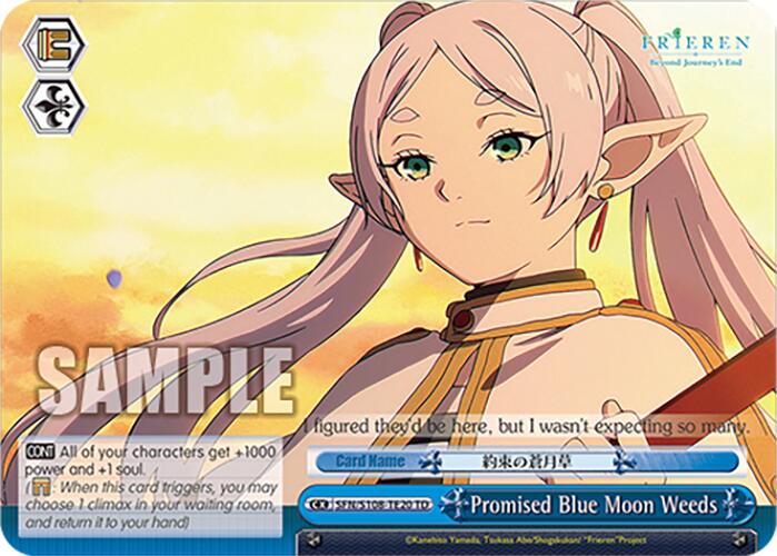 Promised Blue Moon Weeds [Frieren: Beyond Journey's End] | Cracking-Singles