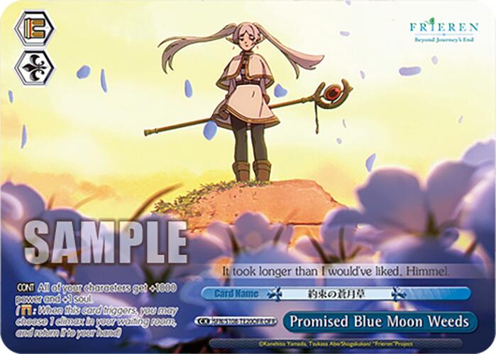Promised Blue Moon Weeds [Frieren: Beyond Journey's End] | Cracking-Singles