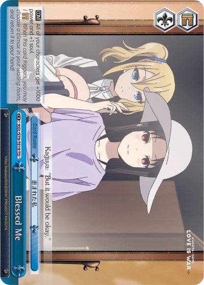Blessed Me (KGL/S79-TE19 TD) [Kaguya-sama: Love is War] | Cracking-Singles