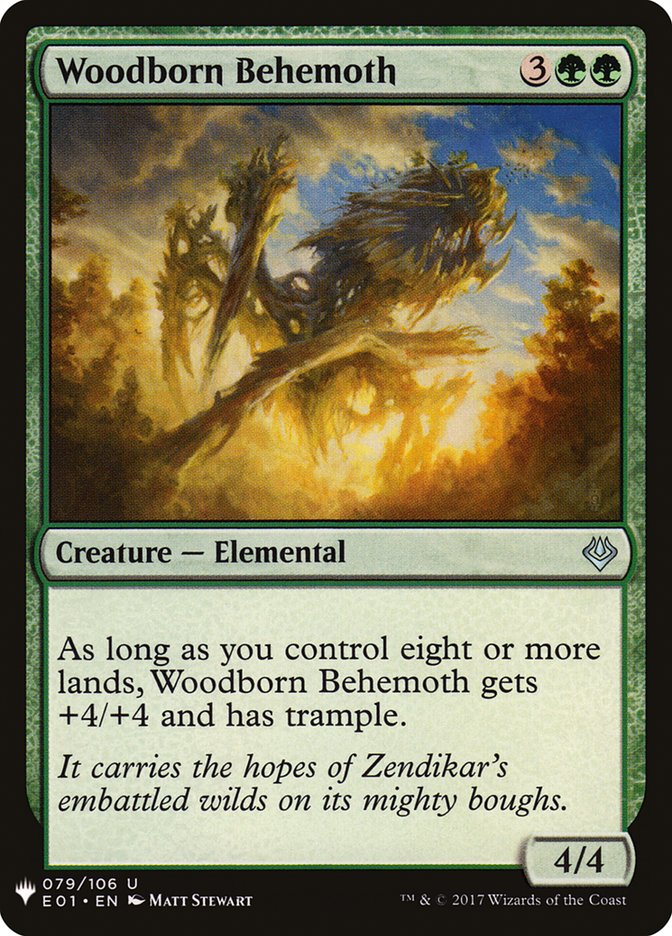 Woodborn Behemoth [Mystery Booster] | Cracking-Singles