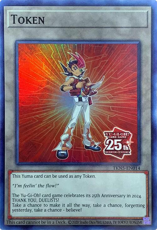 Token: Yuma [TKN5-EN014] Super Rare | Cracking-Singles