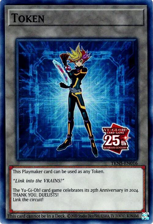 Token: Playmaker [TKN5-EN016] Super Rare | Cracking-Singles