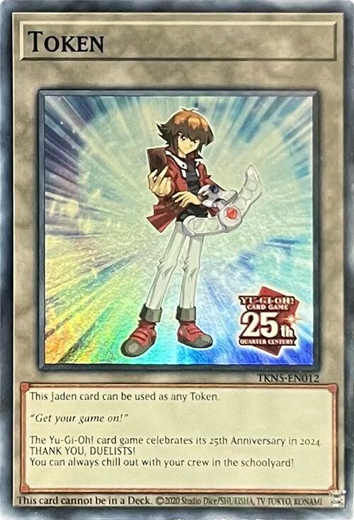 Token: Jaden [TKN5-EN012] Super Rare | Cracking-Singles