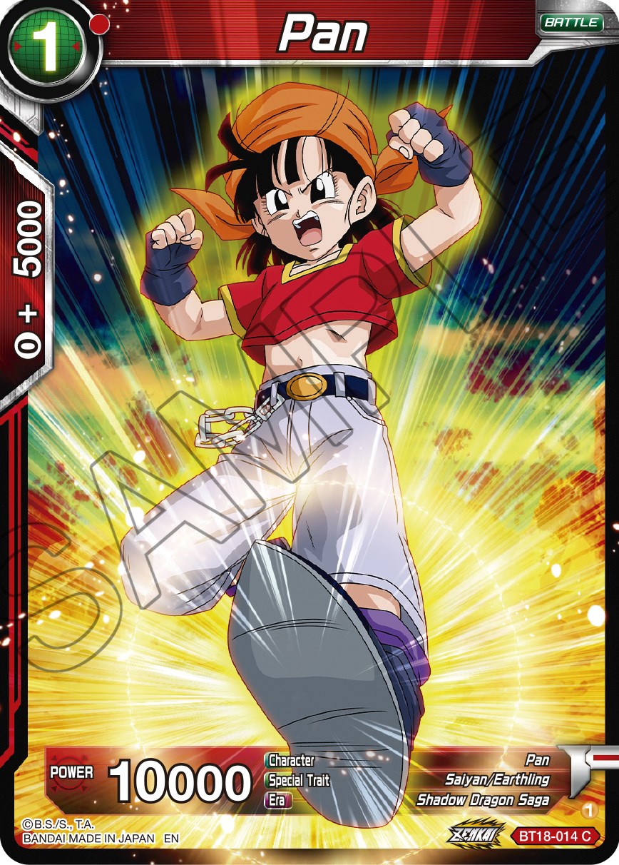 Pan (BT18-014) [Dawn of the Z-Legends] | Cracking-Singles