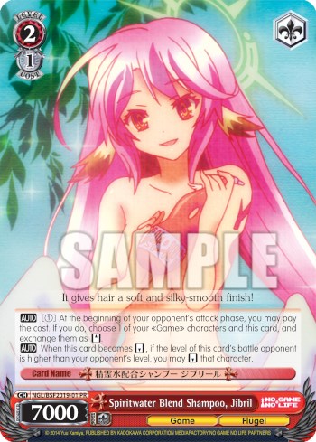 Spiritwater Blend Shampoo, Jibril (NGL/BSF2019-01 PR) (Spring Fest 2019) [Bushiroad Event Cards] | Cracking-Singles