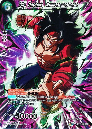 SS4 Bardock, Combat Instincts (SPR) (BT11-131) [Vermilion Bloodline] | Cracking-Singles